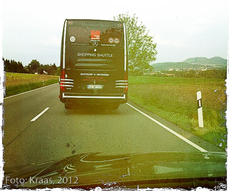 Shopping Shuttle im Outlet Country. Sonntag, 22.5.2012