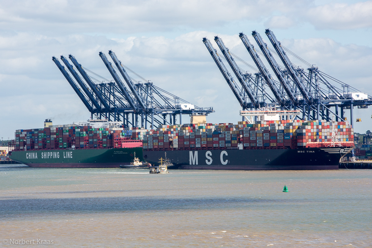 152 Millionen 20-Fuß-Container wurden im Jahr 2019 per Containerschiff transportiert, so statista.de