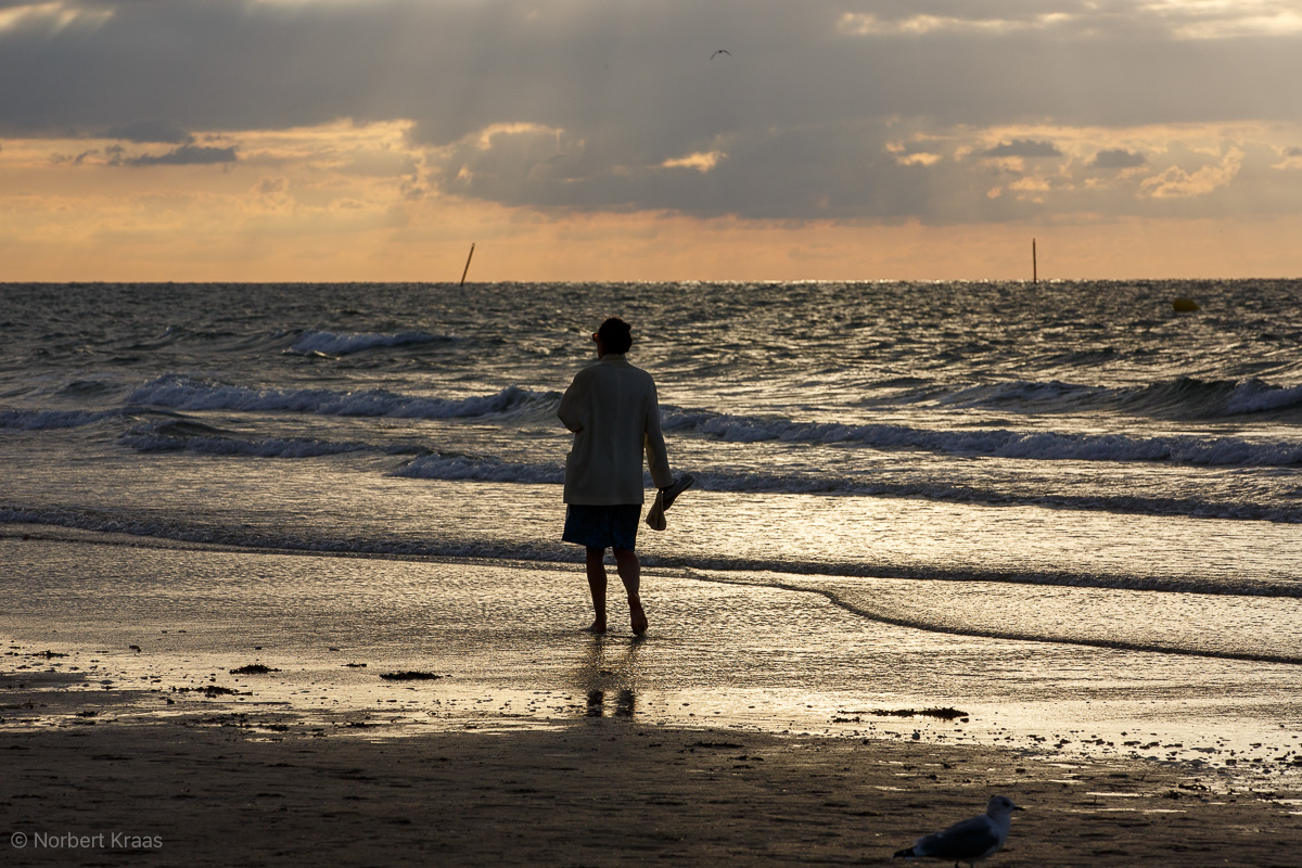 Das ist nicht die Duras, aber hier Plage du Trouville ist sie oft gegangen Das ist nicht die Duras, aber hier Plage du Trouville ist sie oft gegangen