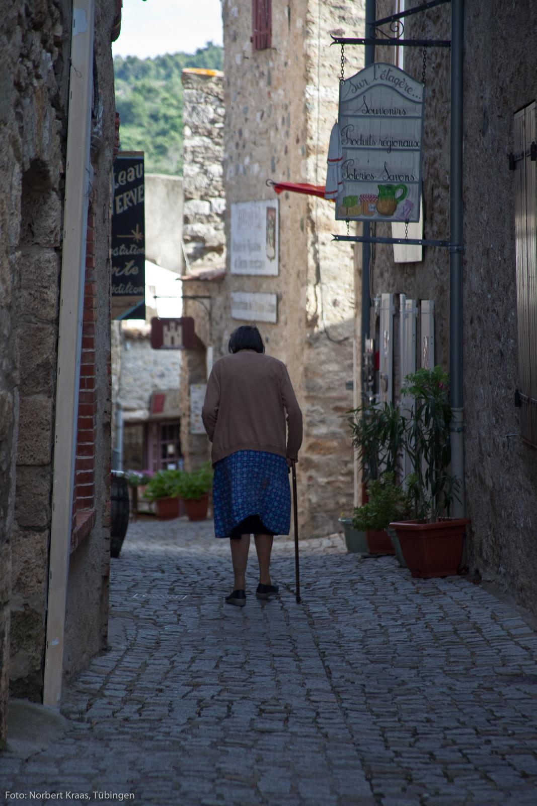 Minerve, 132 Einwohner, eine kleine Gemeinde im Languedoc.